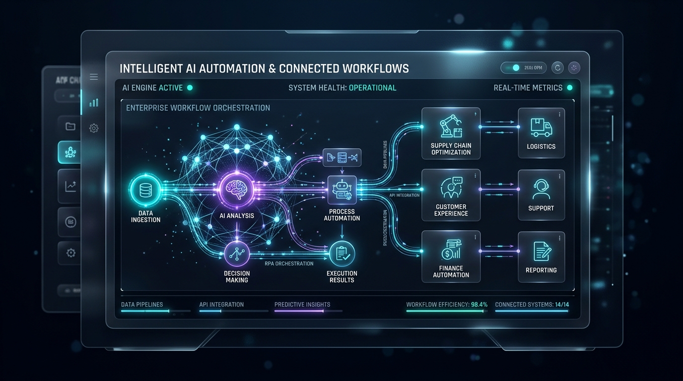 Intelligent AI Automation and Connected Workflows